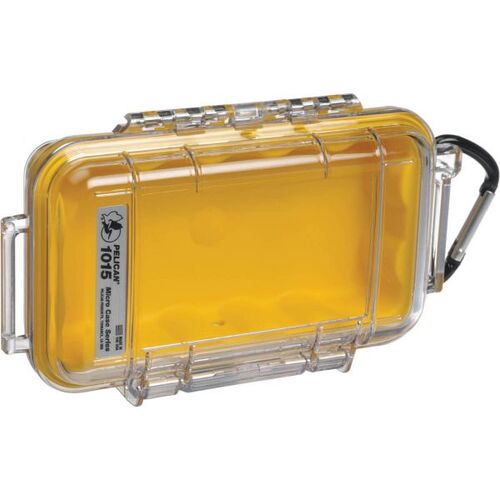 1015 Micro Case - Clear/Yellow