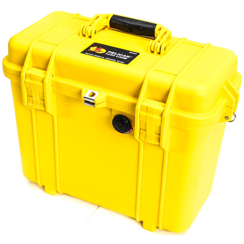 1437 Case With Padded Dividers - Yellow