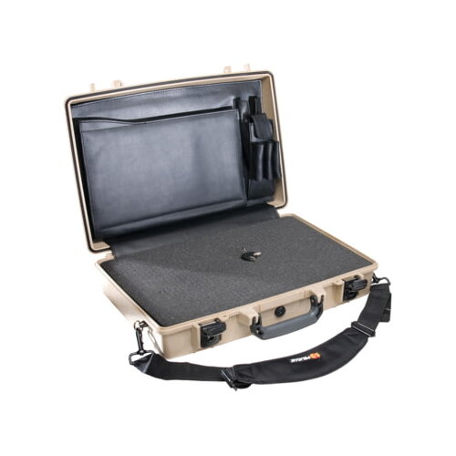 1490CC Hardback Laptop Case With Foam - Desert Tan